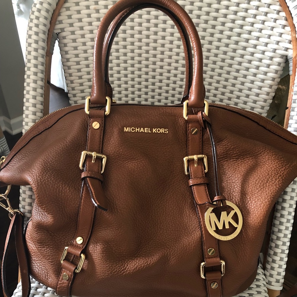Michael Kors Bedford Belted Large Satchel